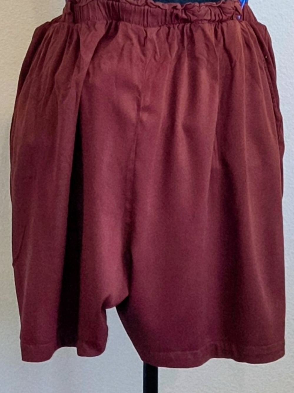 torrid Rust-Red Elastic Waist Shorts 4X